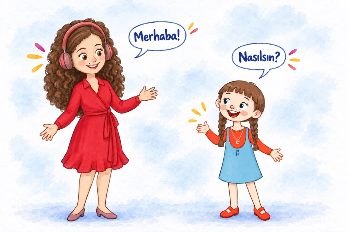 Konuşma pratiği — Roots & Talks karakterleriyle Türkçe